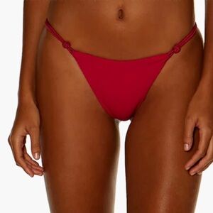 Vix Red Bikini Bottom